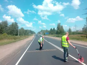 В городском округе Выкса завершен ремонт дорог, запланированных на 2025 год